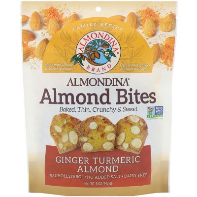 Almondina Brand, Ginger Turmeric Almond, 5oz