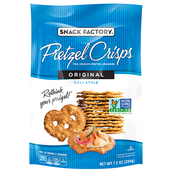 Pretzel Crisps, Original, 7.2oz