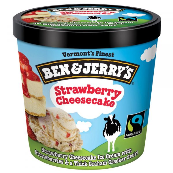Ben & Jerry’s Strawberry Cheesecake, 4 oz