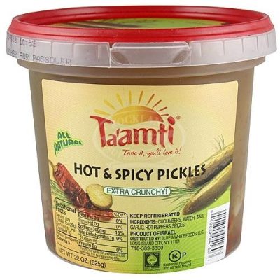 Ta’amti hot and spicy pickle, 22oz