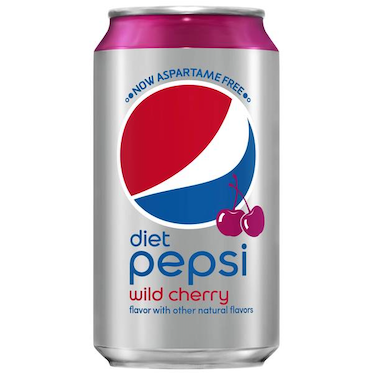 Diet Pepsi Wild Cherry, 12 oz