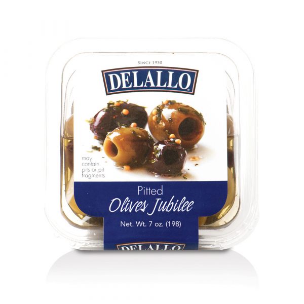 Delallo olive jubilee, 7oz