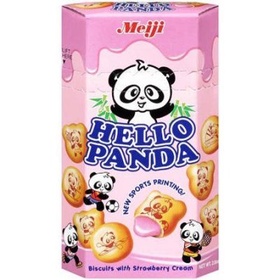 Hello Panda, Strawberry , 2.1oz