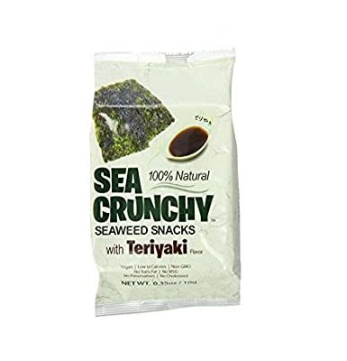 Sea Crunchy, With Teriyaki, 0.35oz