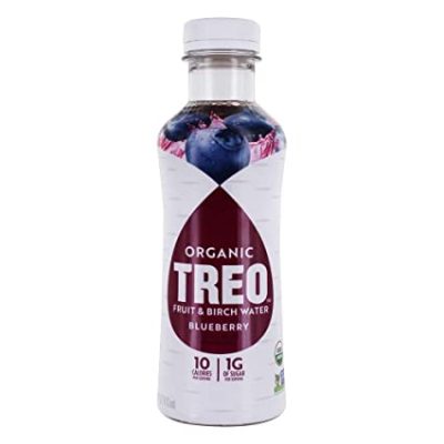Treo, Organic Birch Water, Blueberry, 16oz