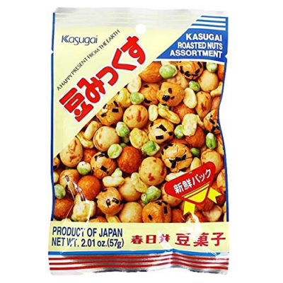 Kasugai, Roasted Nuts Assortment, 2.01oz
