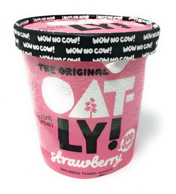 Oatly, Strawberry (Non dairy), Pint
