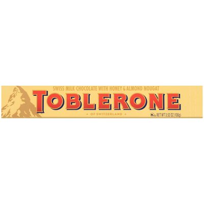 Toblerone, Swiss Milk Chocolate, 3.52oz