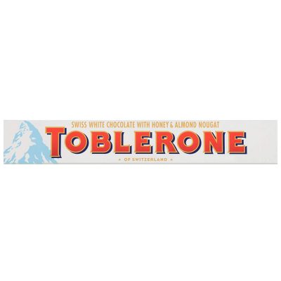 Toblerone, Swiss White Chocolate, 3.52oz