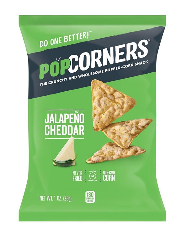 Popcorners, Jalapeno Cheddar, 1oz