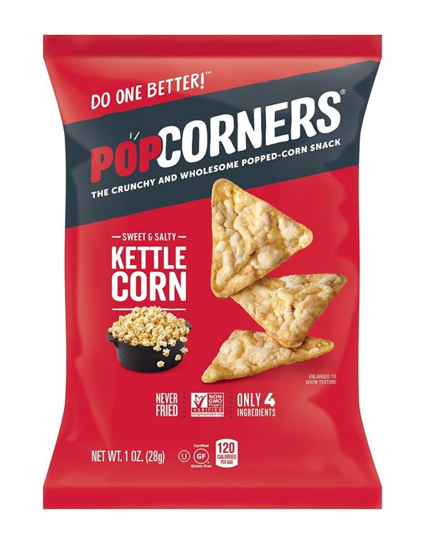 Popcorners, Kettle Corn, 1oz