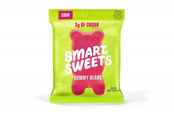 Smart Sweets, Sour Gummy Bears, 1.8oz