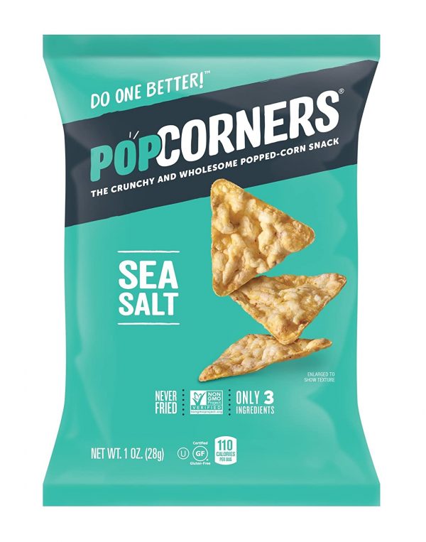 Popcorners, Sea Salt, 1oz