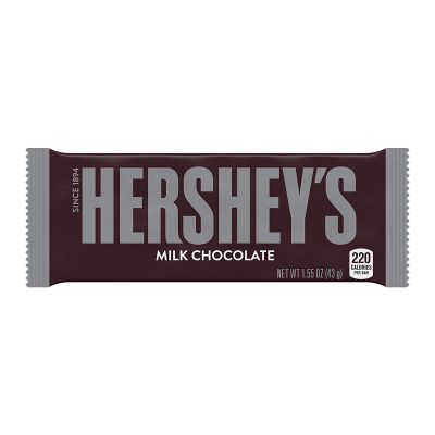 Hershey’s Milk Chocolate Candy Bars, 1.55-Oz. Bars