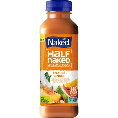 Naked Juice, Peach Ginger, 15.2 oz