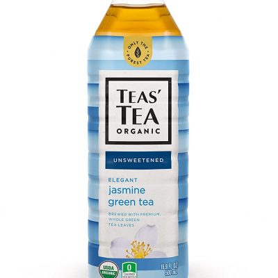 Tea’s Tea, Unsweetened Jasmine Green Tea, 16.9 oz
