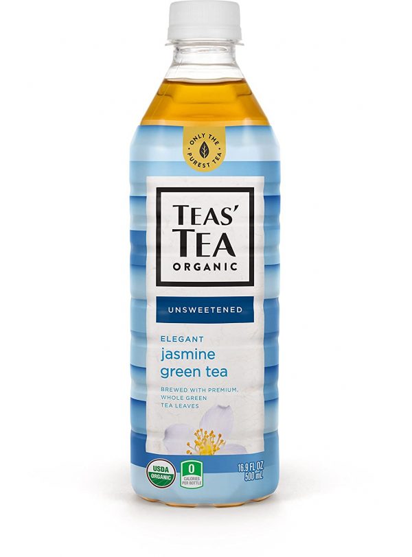 Tea’s Tea, Unsweetened Jasmine Green Tea, 16.9 oz