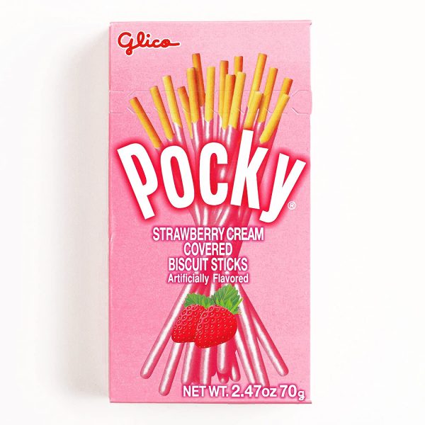 Pocky, Strawberry , 2.47oz