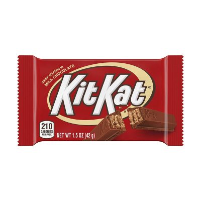 Kit Kat Milk Chocolate Candy Bar, 1.5 Oz Bars