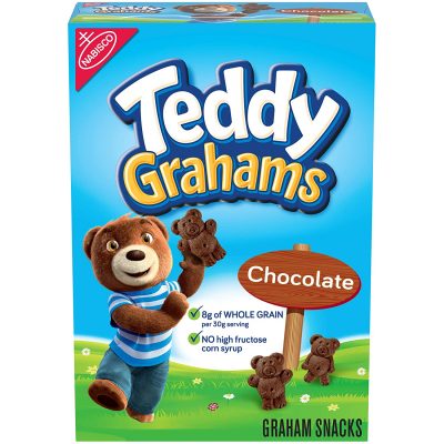 Teddy Grahams, Chocolate, 10oz