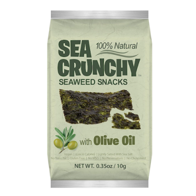 Sea Crunchy, With Olive Oil, 0.35oz