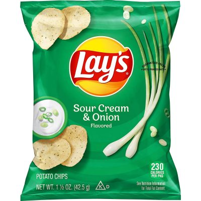 Lays, Sour Cream & Onion, 1.5oz