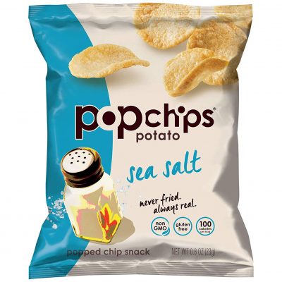 Popchips, Sea Salt, 0.8oz