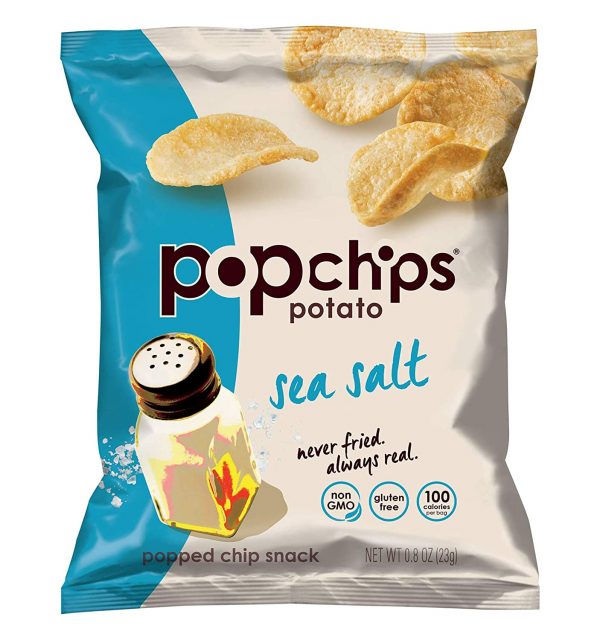 Popchips, Sea Salt, 0.8oz