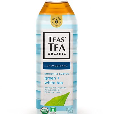 Tea’s Tea, Unsweetened Green White Tea, 16.9