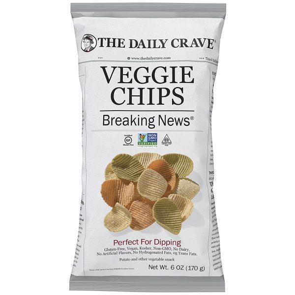 The Daily Crave Veggie Chips, 6oz
