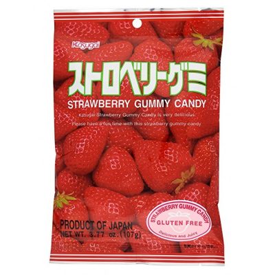 Kasugai, Strawberry Gummy, 3.77oz