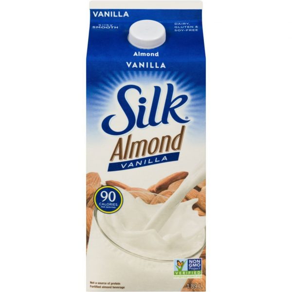 Silk Milk, Almond (Vanilla), 64 oz