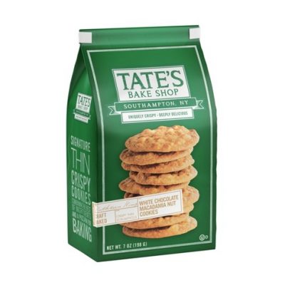 Tates, White Chocolate Macadamia Nut Cookies, 7oz