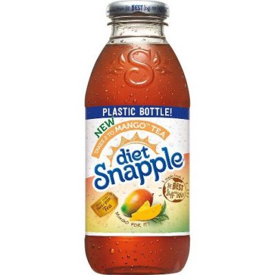 Snapple, Diet Mango Tea, 16 oz