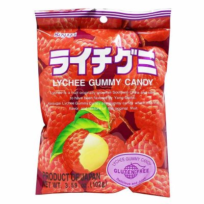 Kasugai, Lychee Gummy, 3.59oz