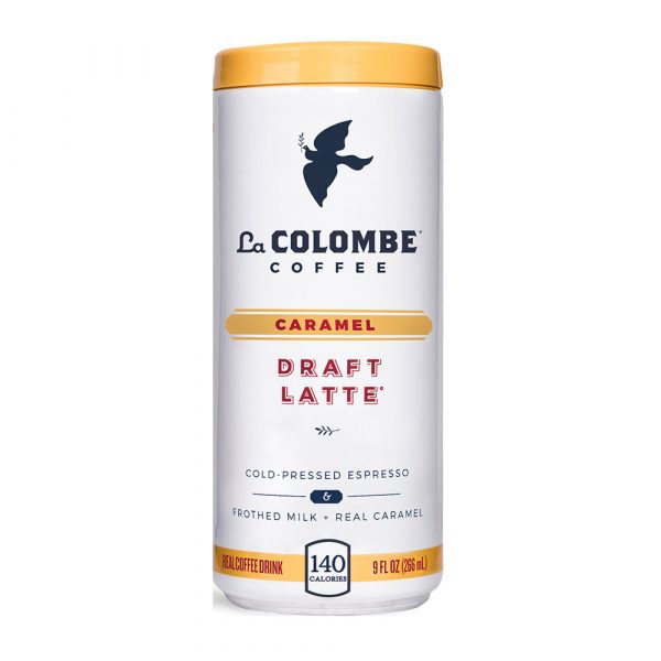 Lacombe Coffee, Draft Latte (Caramel), 11 oz
