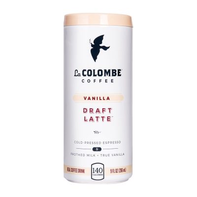 Lacombe Coffee, Draft Latte (Vanilla), 9 oz