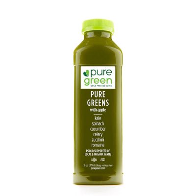 Pure Green, Pure greens w/apple, 16 oz