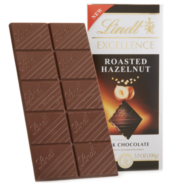 Lindt Excellence, Hazelnut, 3.5oz