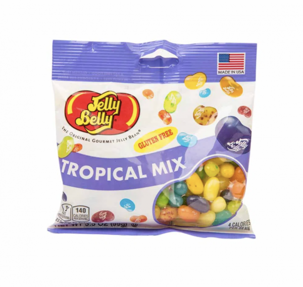 Jelly Belly, Tropical Mix, 3.5oz