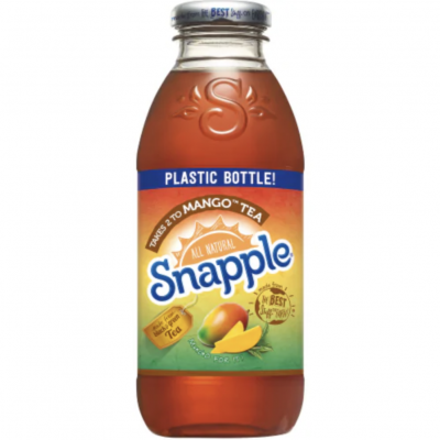 Snapple, Mango Tea, 16 oz