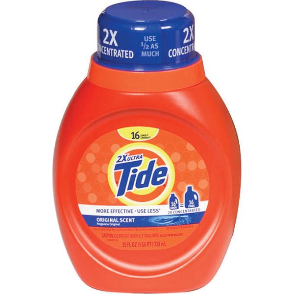 Tide 2X, Original Scent, 25oz