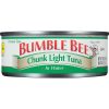 Bumble Bee Chunk Light Tuna in water, 5oz