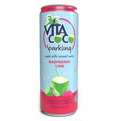 Vita Coco Sparkling, Raspberry Lime, 12 oz