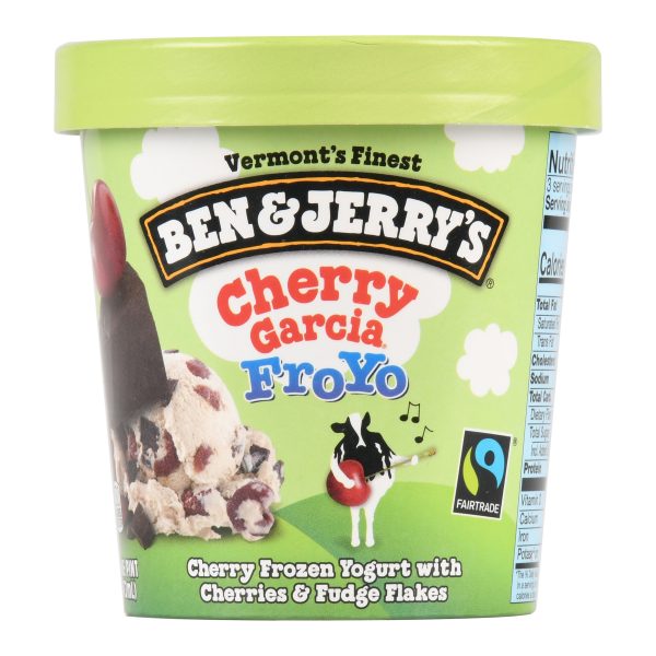 Ben & Jerry’s Cherry Garcia FroYo, Pint