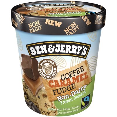 Ben & Jerry’s Coffee Caramel Fudge (Non dairy), Pint