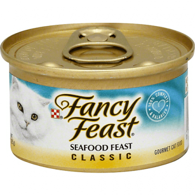 Fancy Feast, Seafood, 3oz