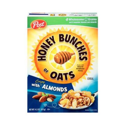 Honey Bunches of Oats, Almonds, 14.5oz