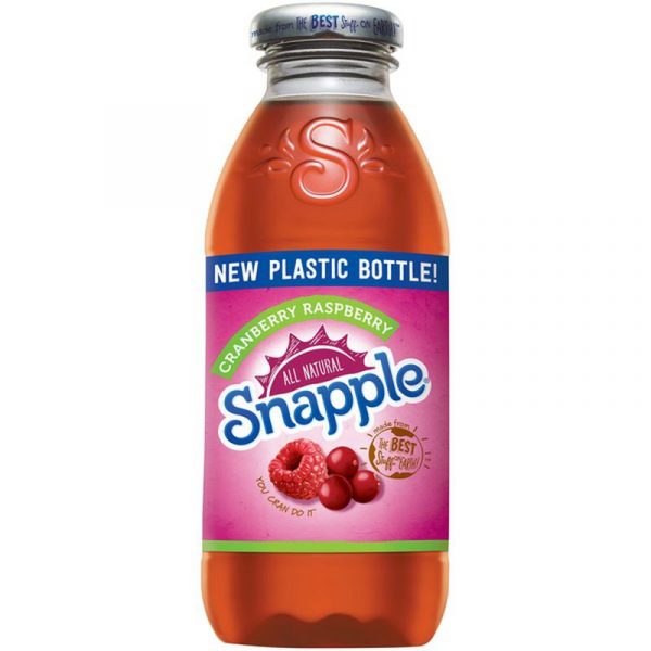 Snapple, Cranberry Raspberry, 16 oz