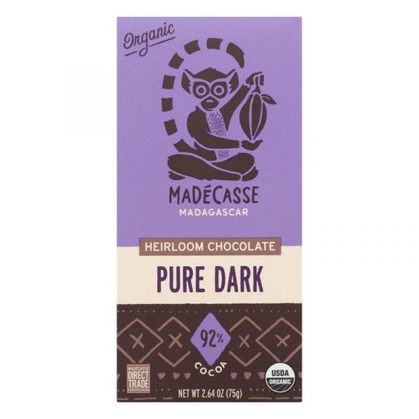 Madécasse, Pure Dark 92%, 2.64oz